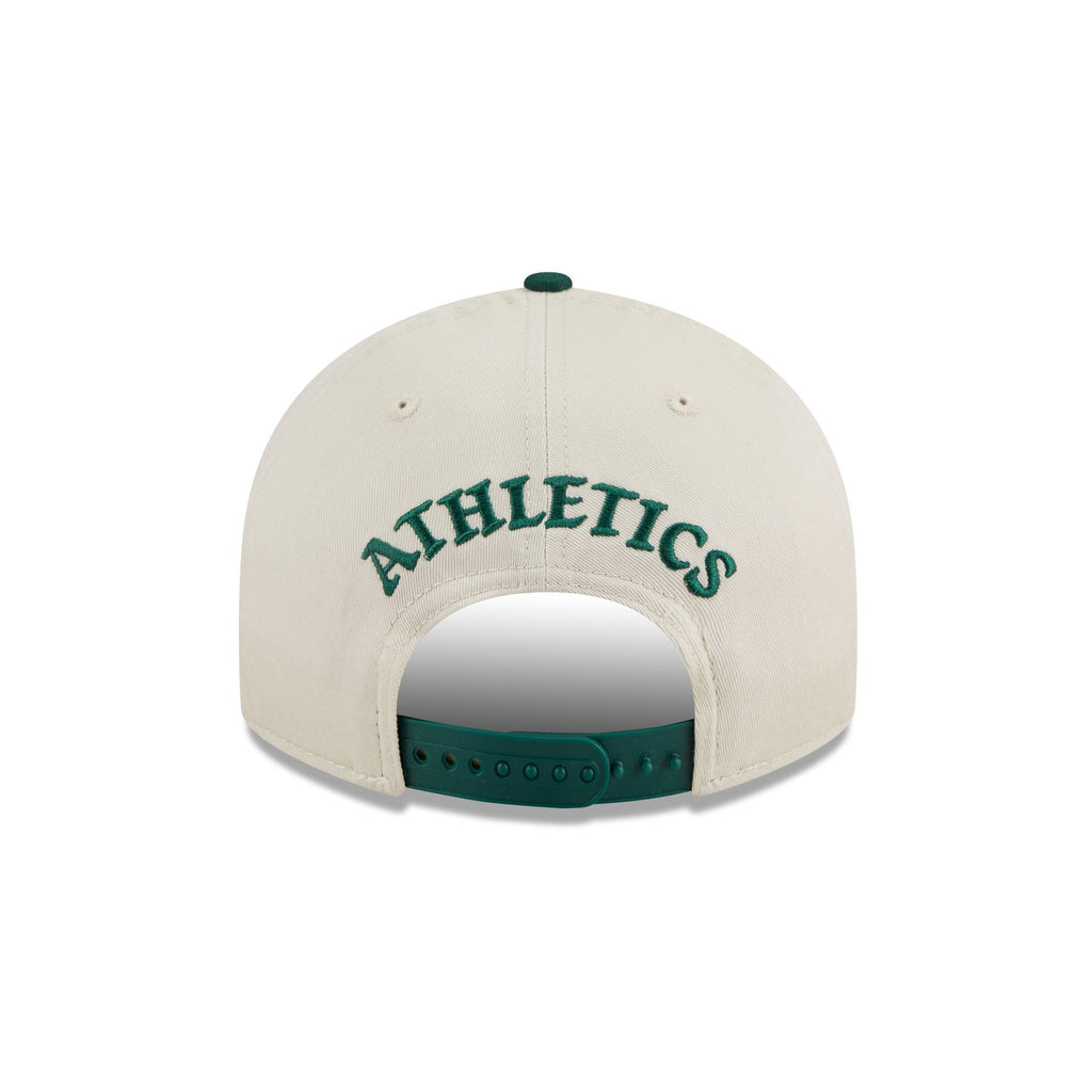 Athletics Scattered Patches Retro Crown 9FIFTY Snapback Hat