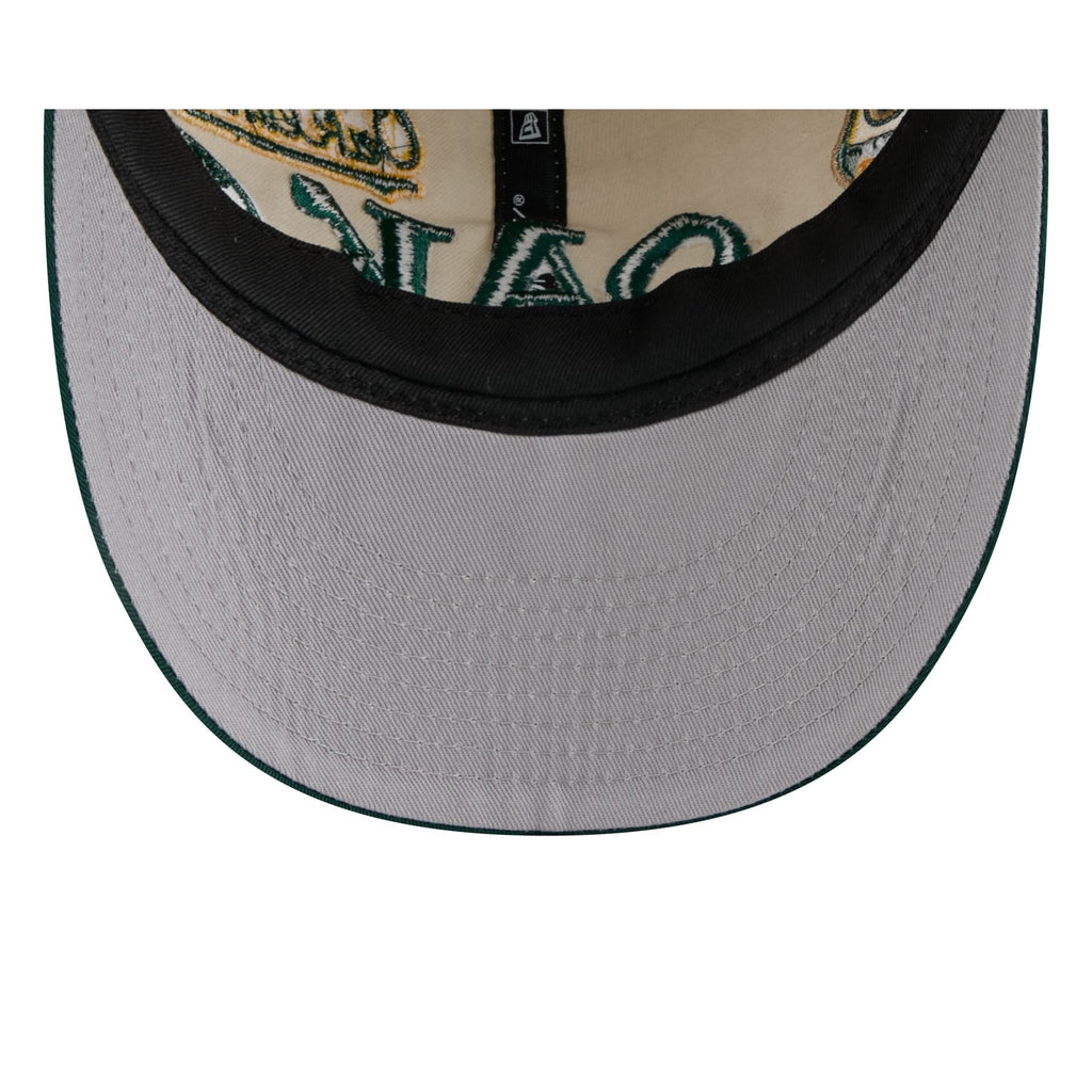 Athletics Scattered Patches Retro Crown 9FIFTY Snapback Hat