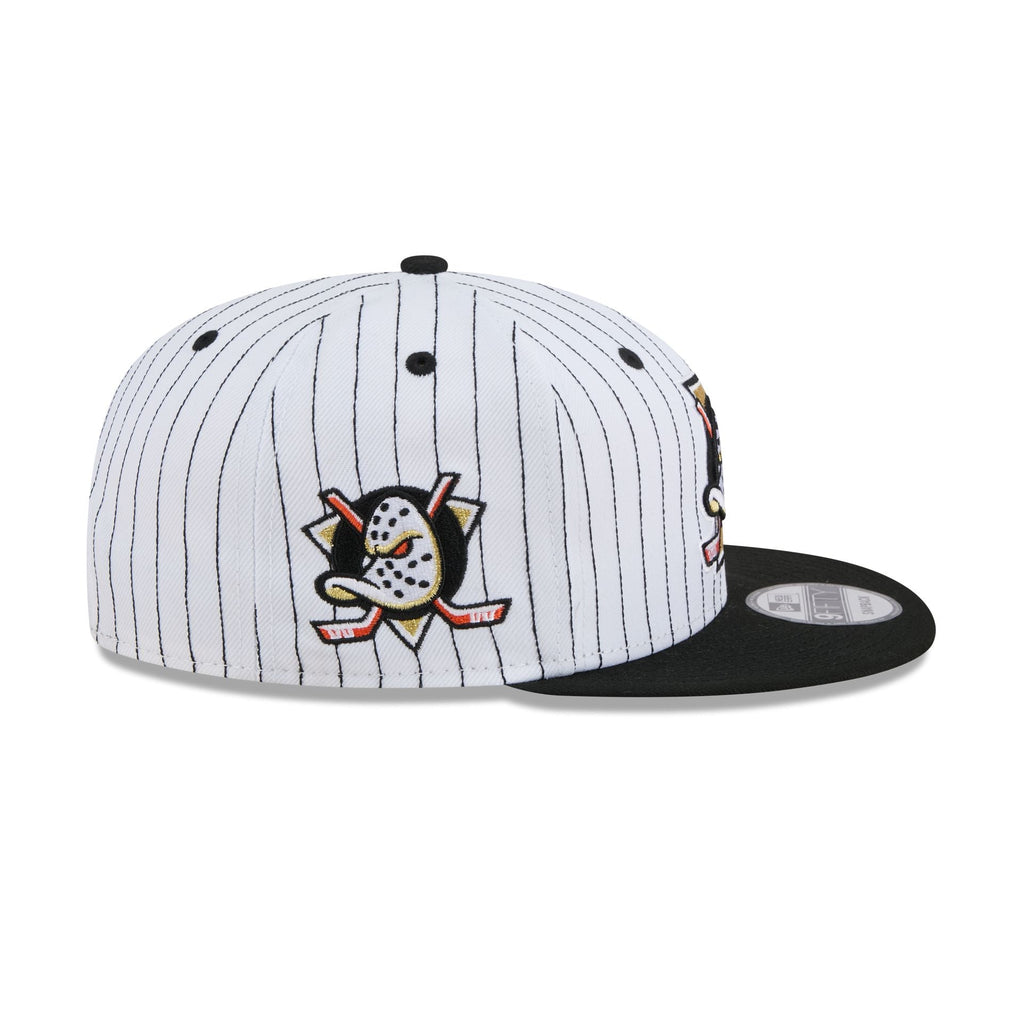 Anaheim Ducks Deceptor Pinstripe 9FIFTY Snapback Hat