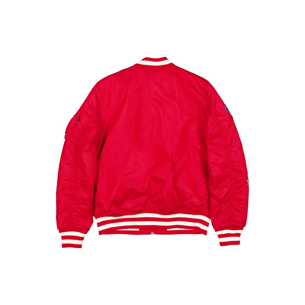 Alpha Industries x New York Yankees Red MA-1 Bomber Jacket