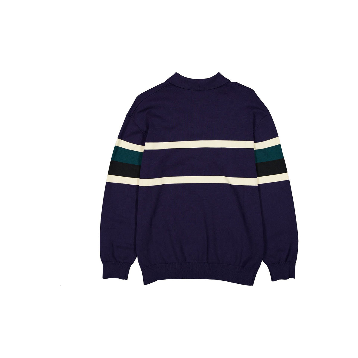 New York Yankees Navy Knit Rugby Shirt