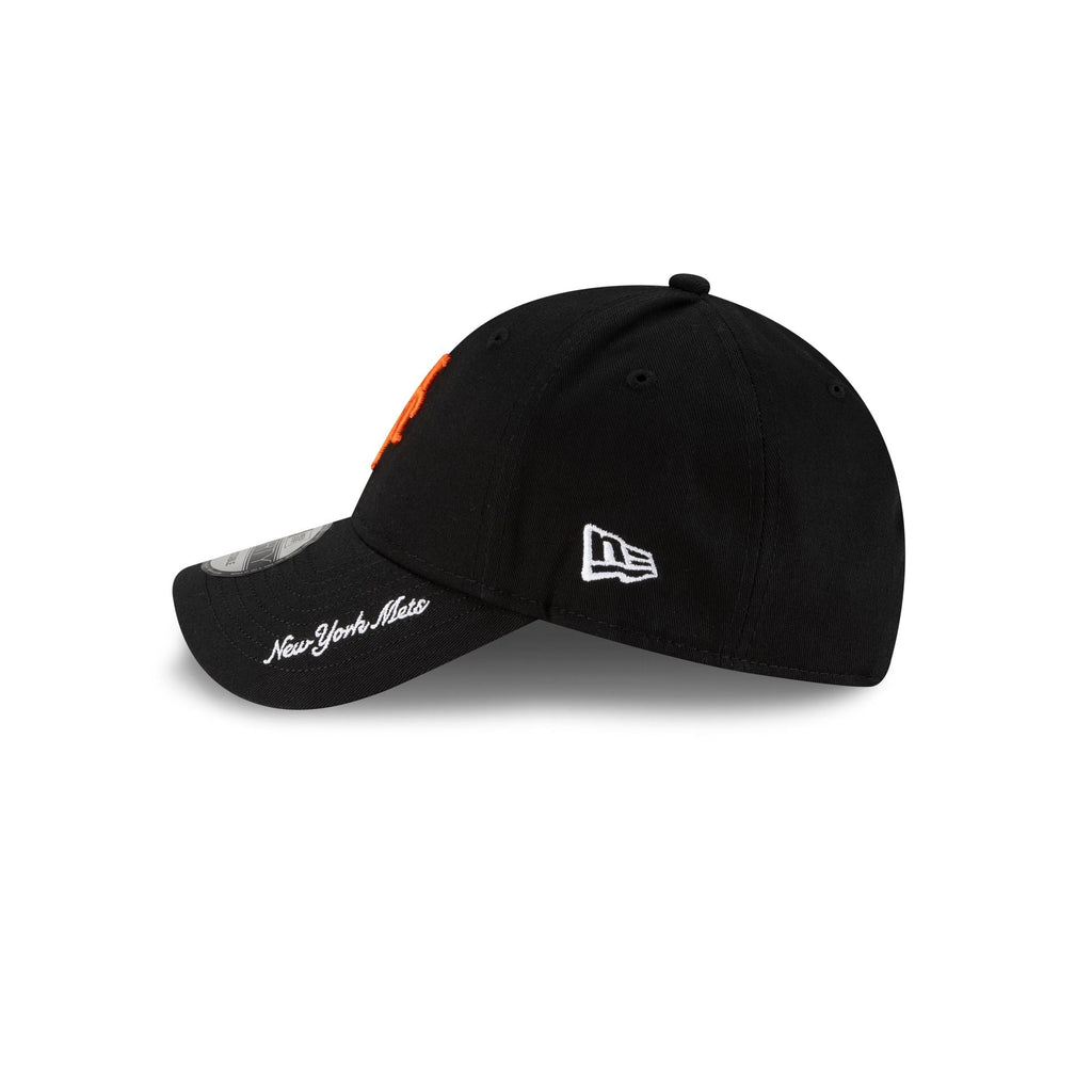 New York Mets Visor Script 9FORTY Adjustable Hat