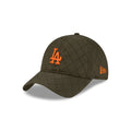 Los Angeles Dodgers Quilted Satin Dark Green 9TWENTY Adjustable Hat
