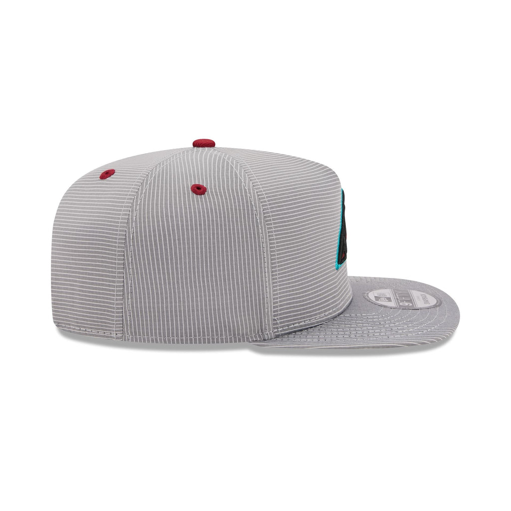 Arizona Diamondbacks Pinstripe Ripstop 9FIFTY A-Frame Snapback Hat