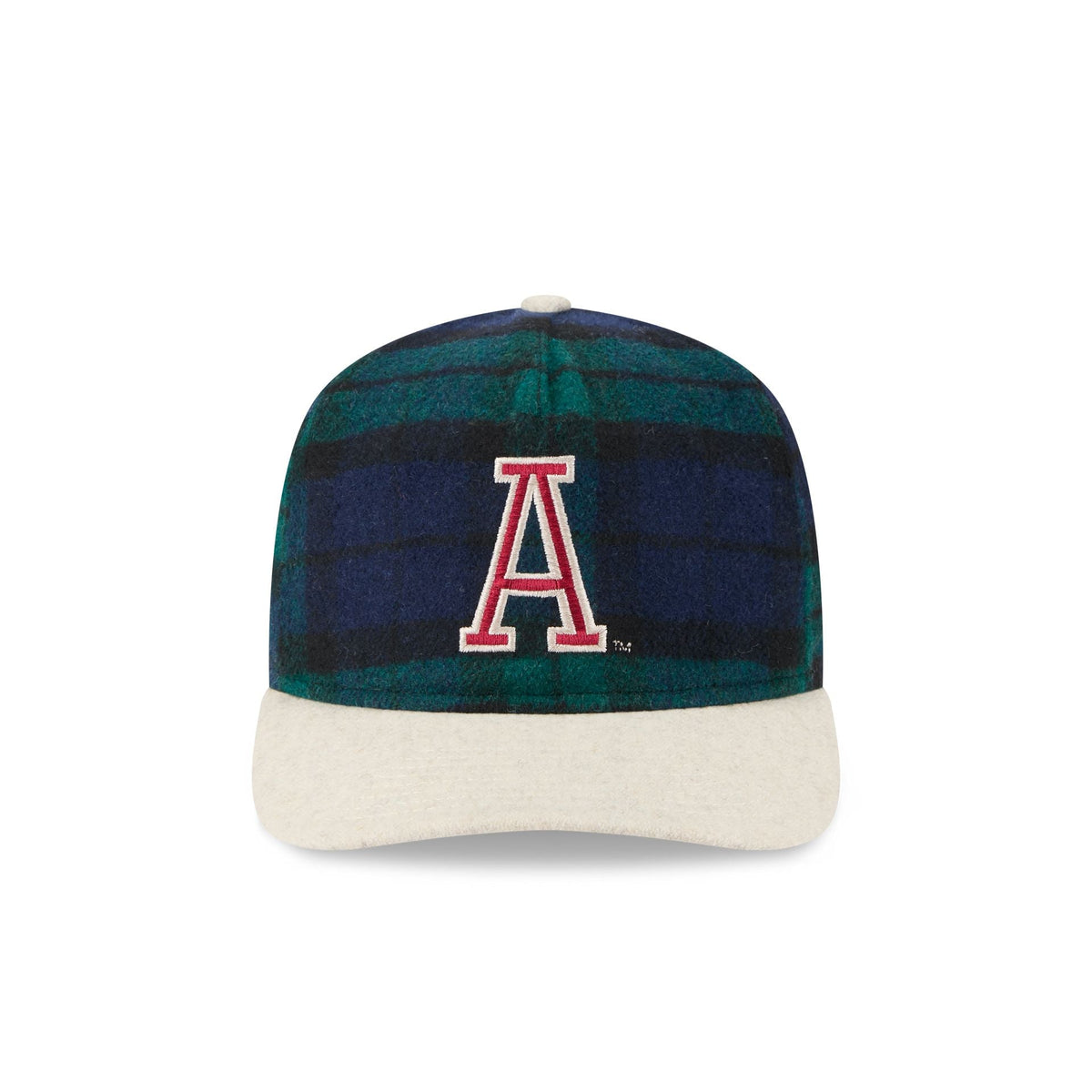 Alabama Crimson Tide College Vault Plaid Letterman 19TWENTY Adjustable Hat