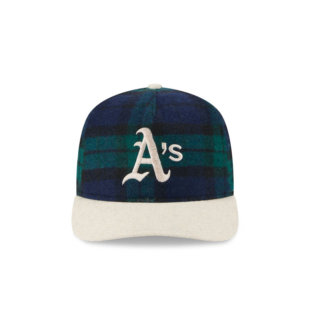Athletics Plaid Letterman 19TWENTY Adjustable Hat