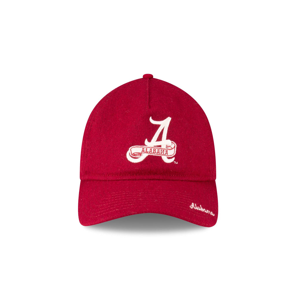 Alabama Crimson Tide College Vault Wool Letterman 9TWENTY A-Frame Adjustable Hat Adjustable Hat