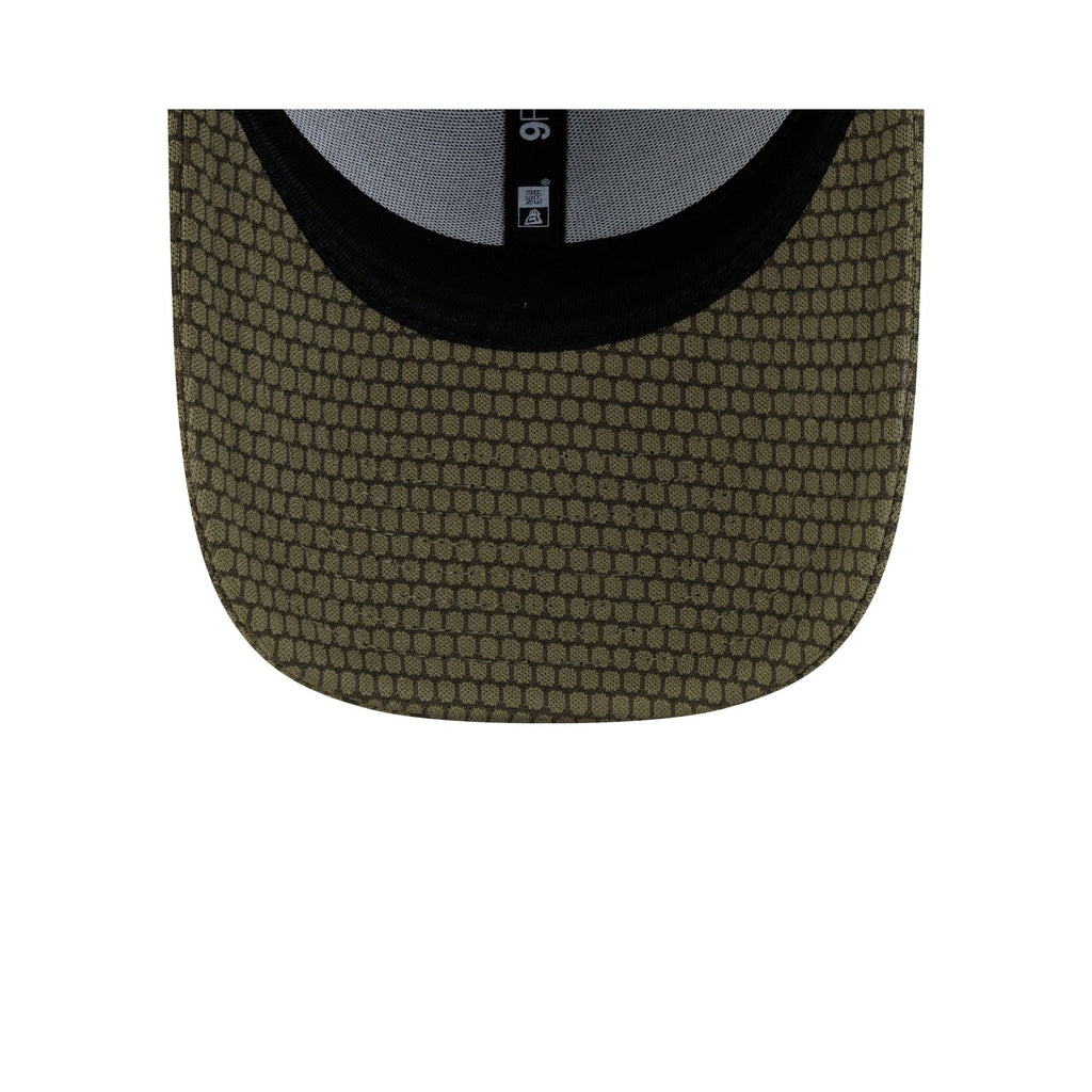 Los Angeles Dodgers Flawless Mesh Green 9FORTY Snapback Hat