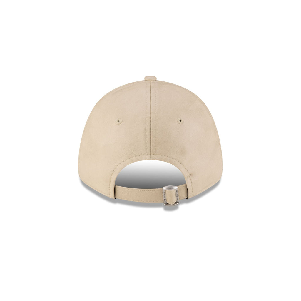 New York Yankees Faux Leather Women's Stone 9FORTY Adjustable Hat