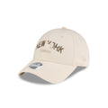 New York Yankees Sequin Wordmark Women's 9FORTY Adjustable Hat