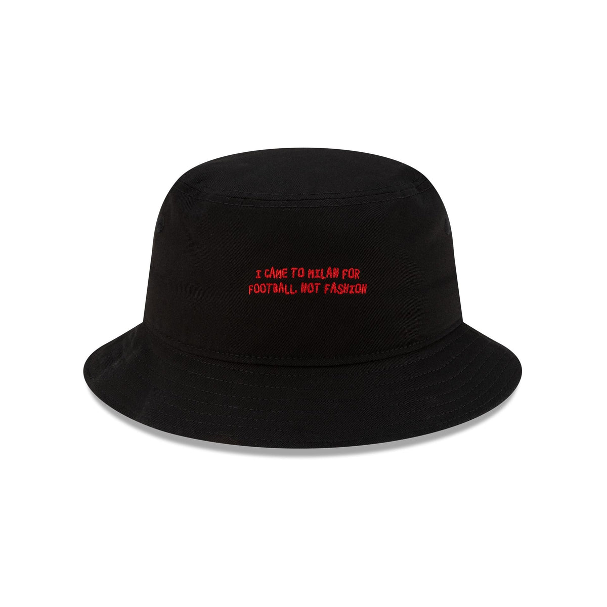 AC Milan Phrase Black Bucket Hat