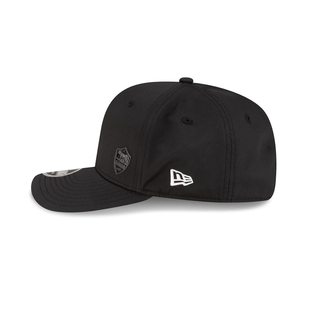 AS Roma Flawless Pin Black 9SEVENTY Stretch-Snap Hat