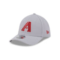 Arizona Diamondbacks Gray 39THIRTY M-Crown Stretch Fit Hat