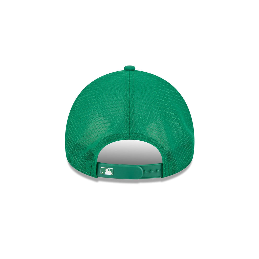 Athletics 2026 Batting Practice Alt Kelly Green 9FORTY APEX Trucker Hat