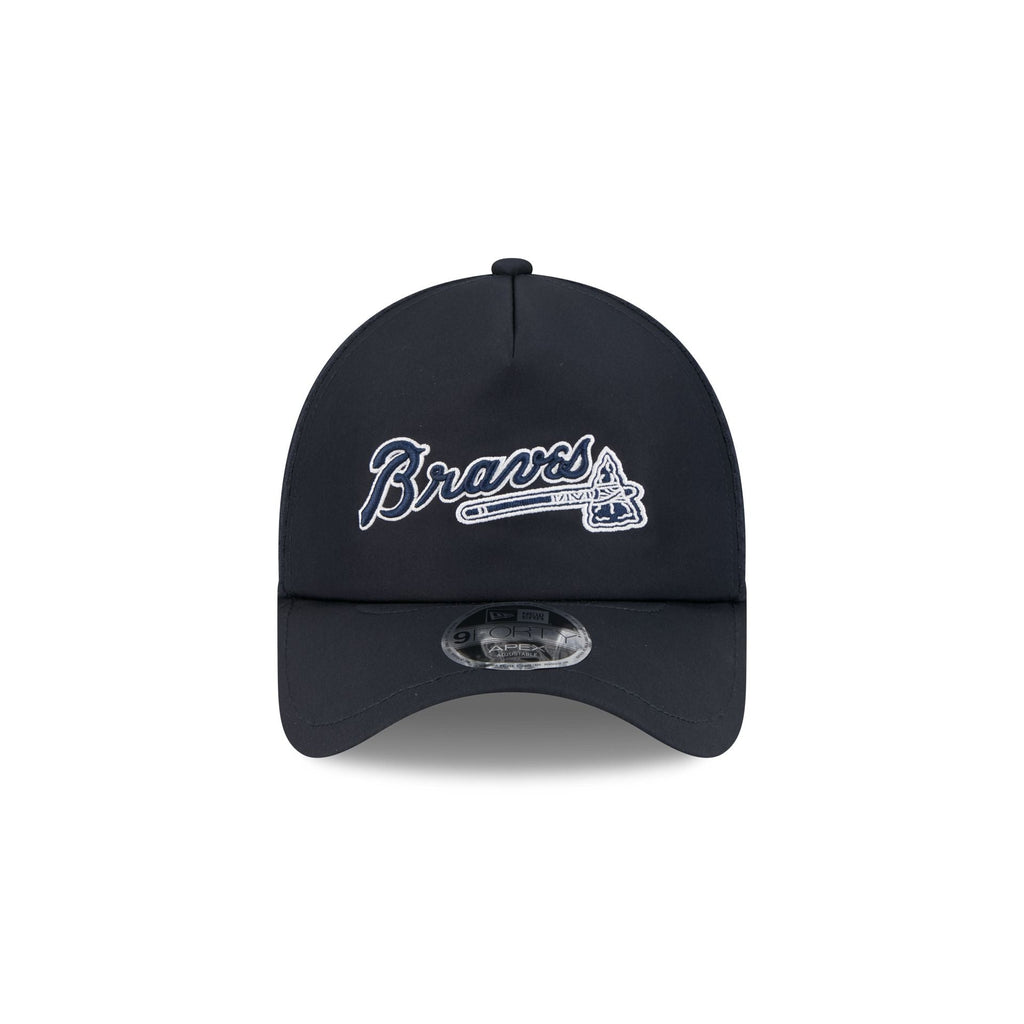 Atlanta Braves 2026 Batting Practice Alt Tomahawk 9FORTY APEX Trucker Hat