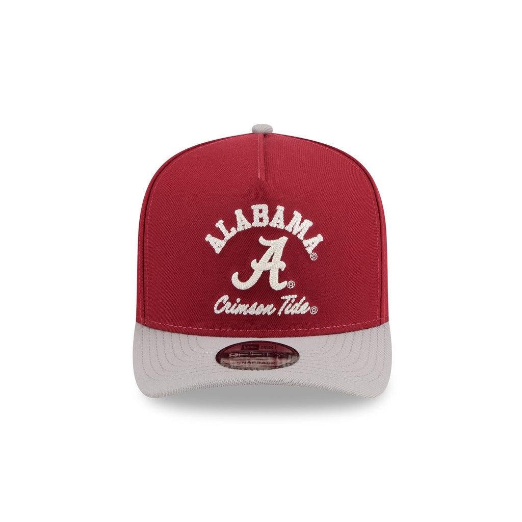 Alabama Crimson Tide Arched 9FIFTY A-Frame Snapback Hat