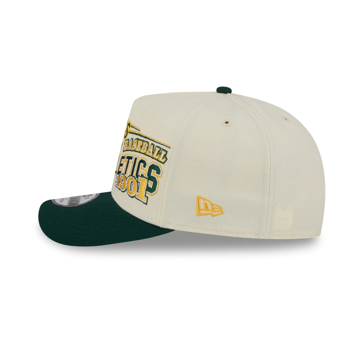 Athletics Chrome White Classic 9FIFTY A-Frame Snapback Hat