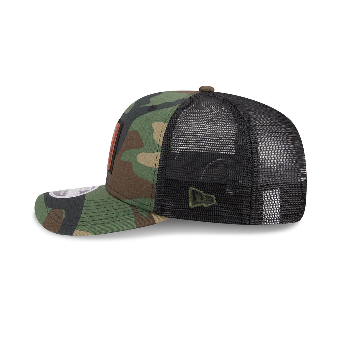 Alabama Crimson Tide Camo Canvas 9SEVENTY Trucker Hat