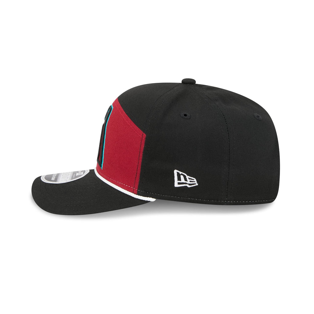Arizona Diamondbacks Split Panel 9SEVENTY Stretch-Snap Hat