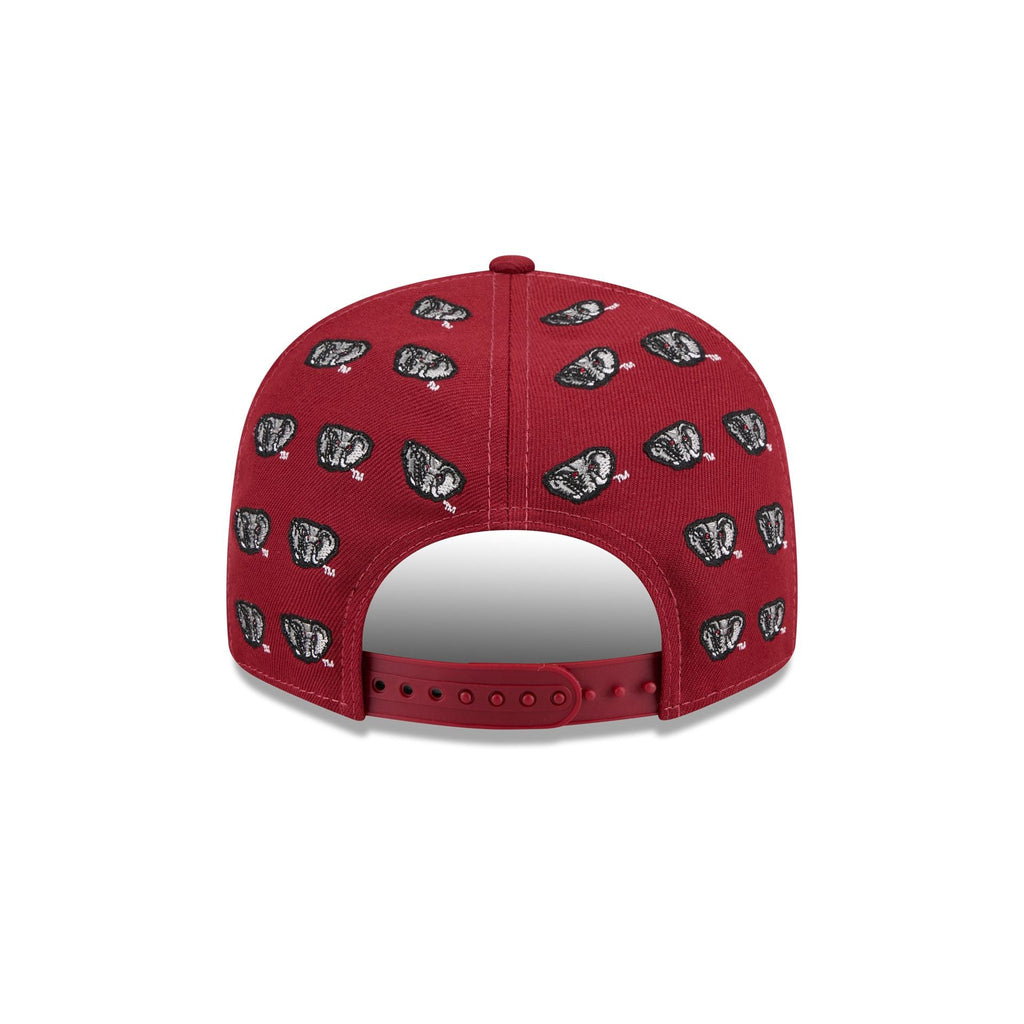 Alabama Crimson Tide Sticker Helmet 9FIFTY Snapback Hat