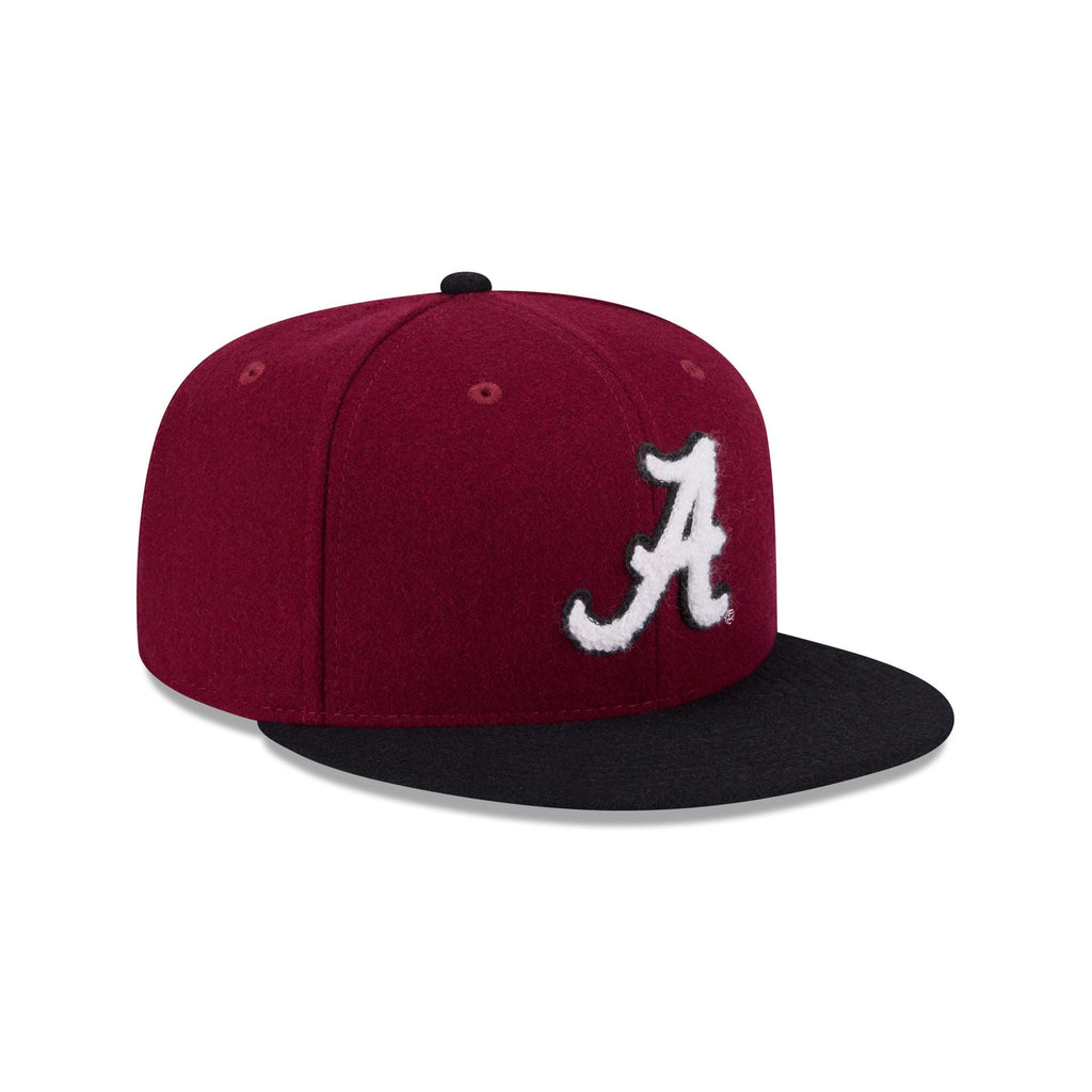 Alabama Crimson Tide Melton Wool 59FIFTY Fitted Hat