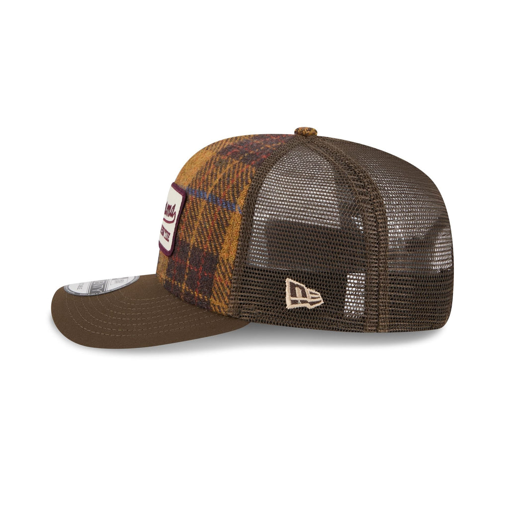 Alabama Crimson Tide Wool Plaid 9SEVENTY Trucker Hat