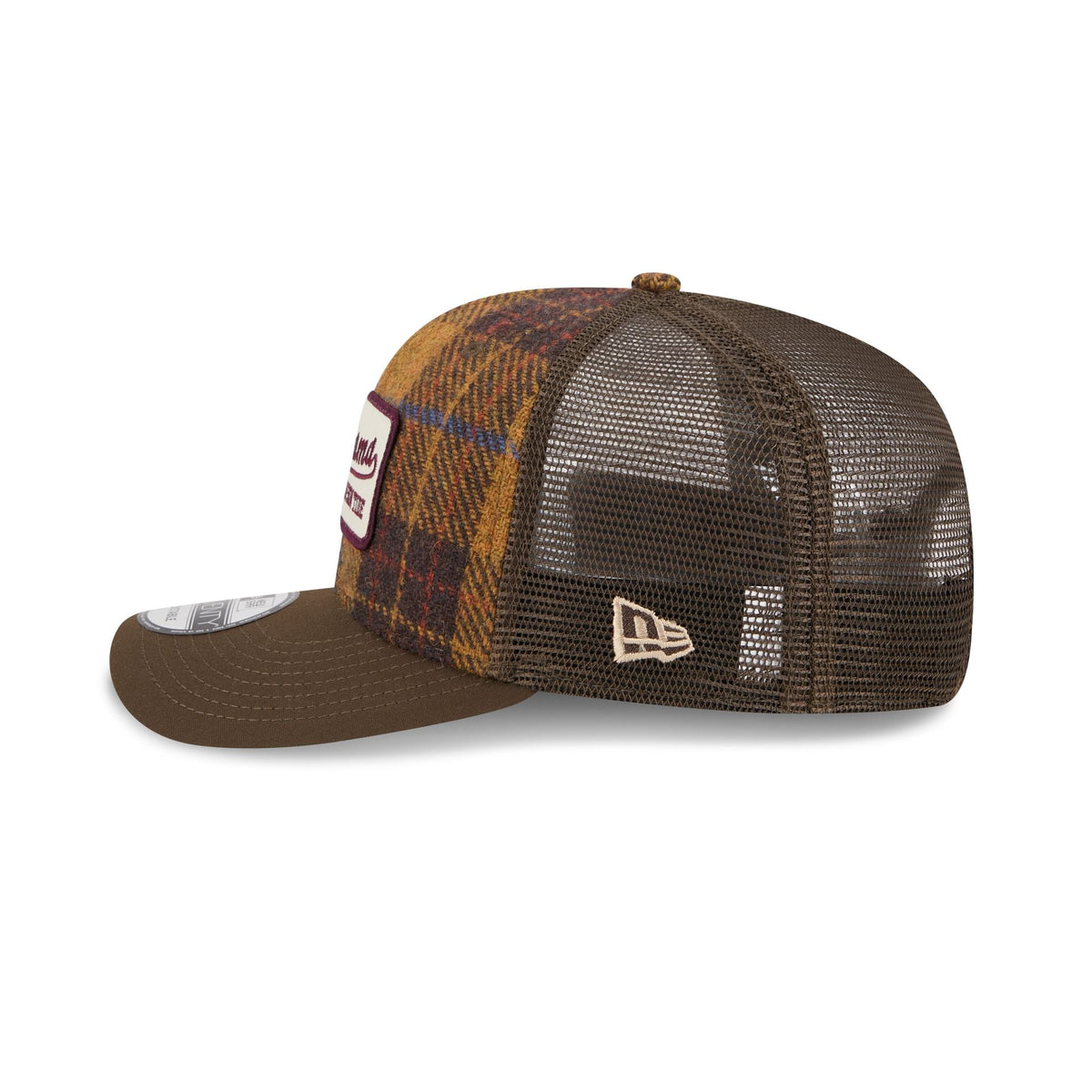 Alabama Crimson Tide Wool Plaid 9SEVENTY Trucker Hat