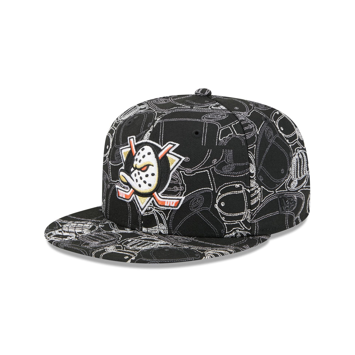 Anaheim Ducks Cap Scramble 59FIFTY Fitted Hat