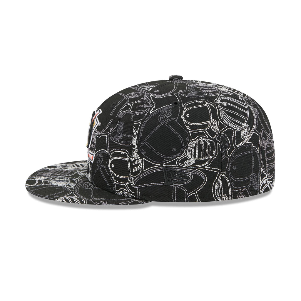 Anaheim Ducks Cap Scramble 59FIFTY Fitted Hat