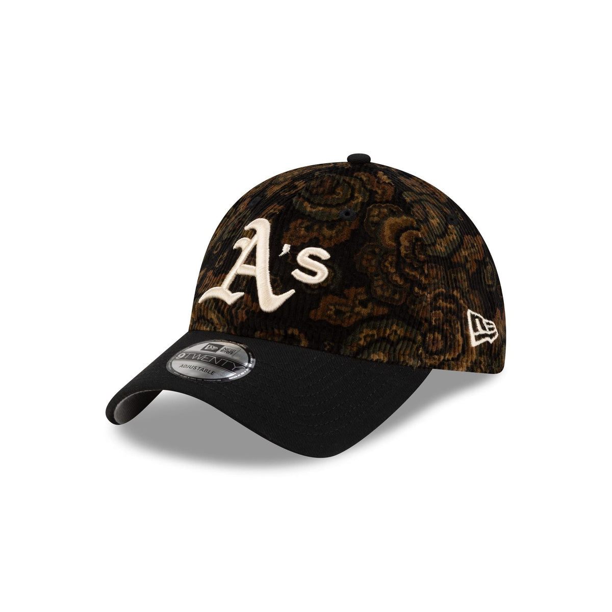 Athletics Three Looms Floral Corduroy 9TWENTY Adjustable Hat
