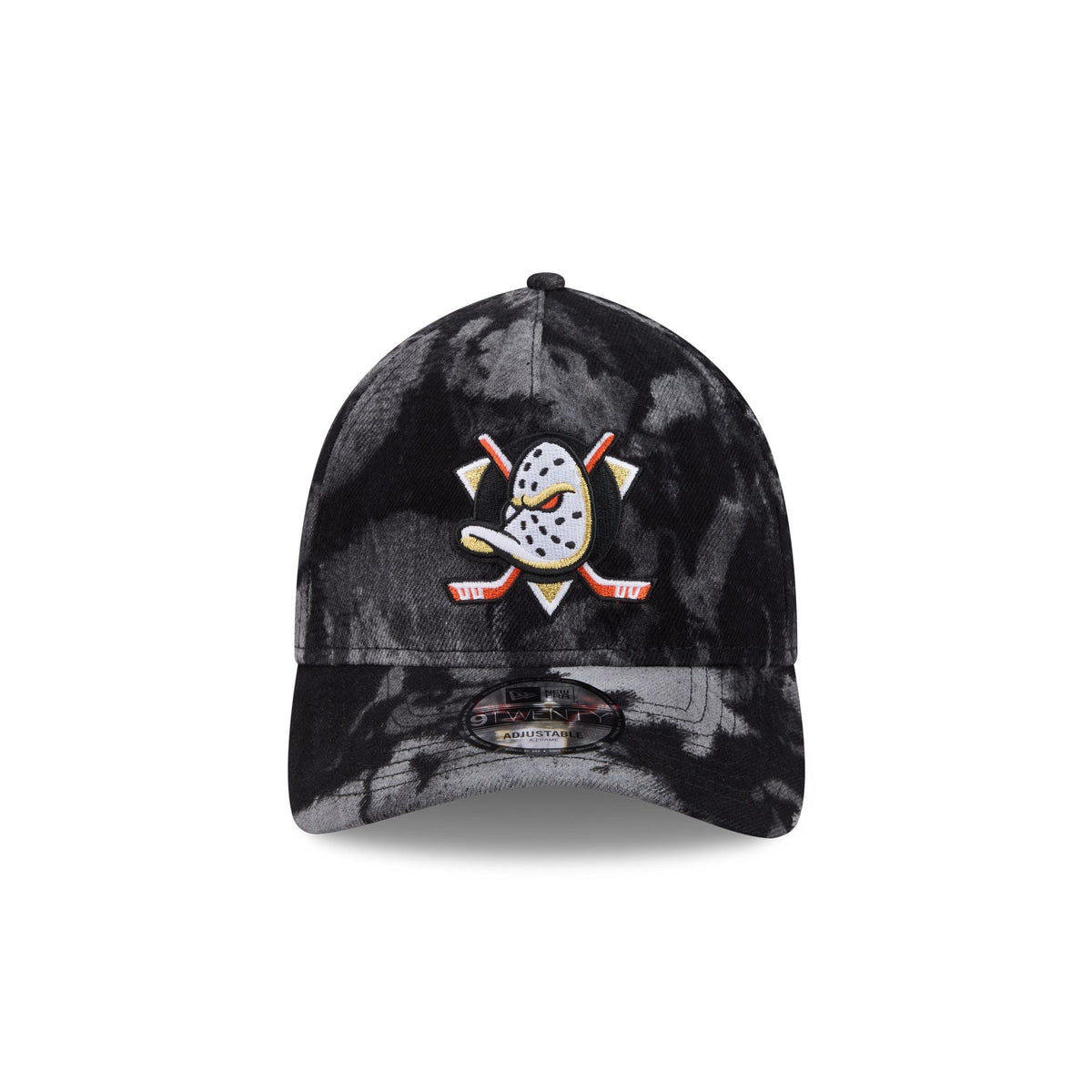 Anaheim Ducks Bleached Denim 9TWENTY A-Frame Adjustable Hat