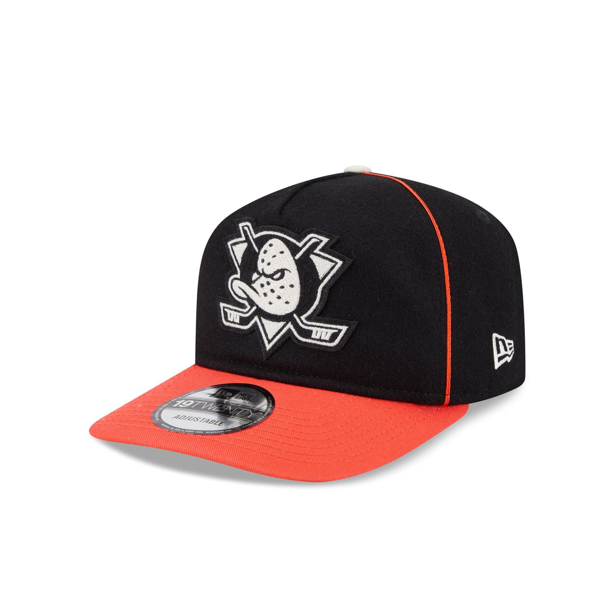 Anaheim Ducks Felt Logo 19TWENTY Adjustable Hat