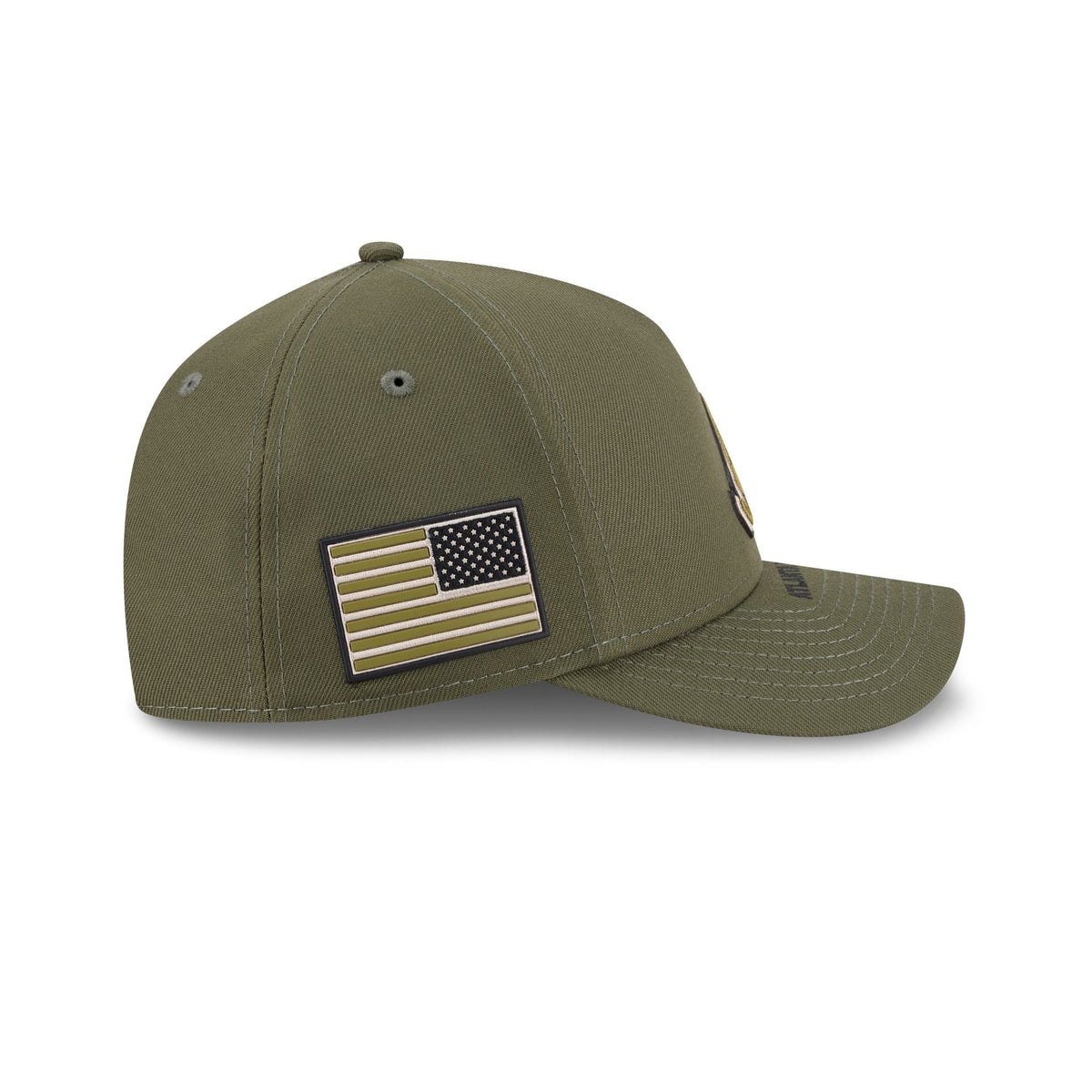Atlanta Braves Armed Forces Day 2026 9FORTY M-Crown A-Frame Snapback Hat