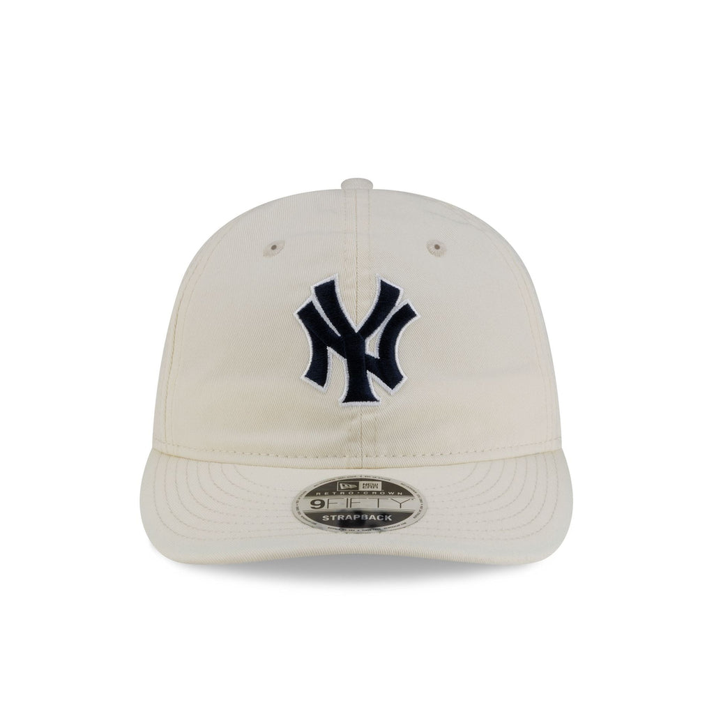 Aimé Leon Dore New York Yankees Chrome White Retro Crown 9FIFTY Strapback Hat