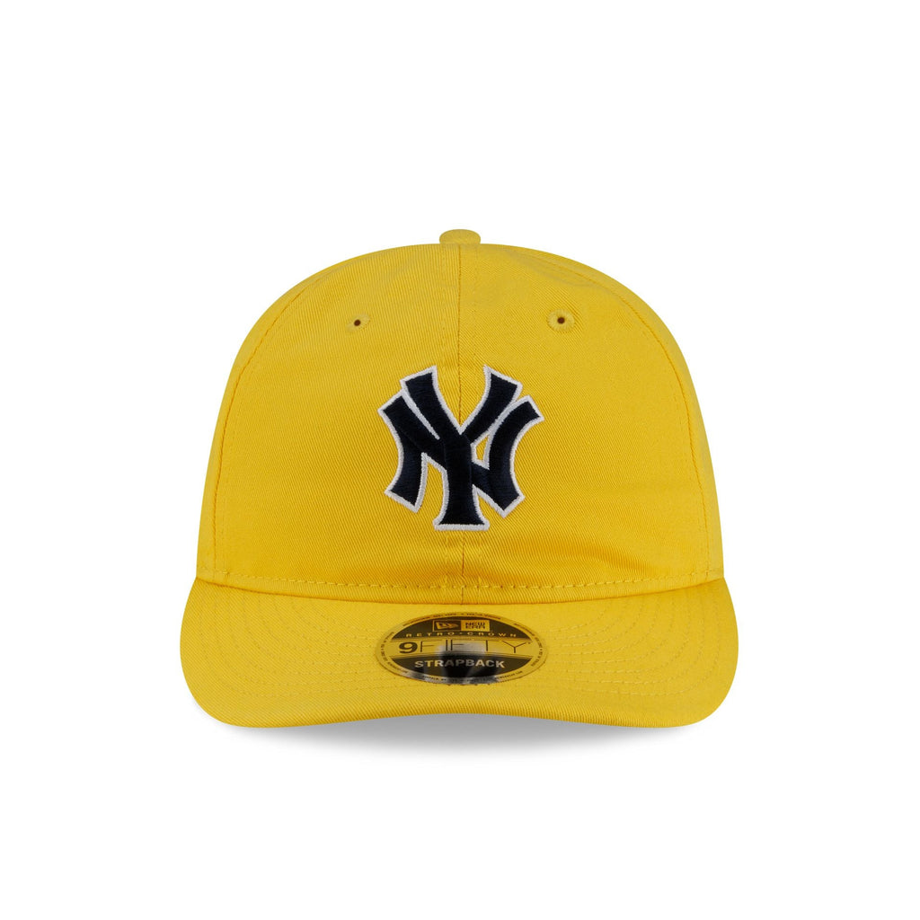 Aimé Leon Dore New York Yankees Yellow Retro Crown 9FIFTY Strapback Hat