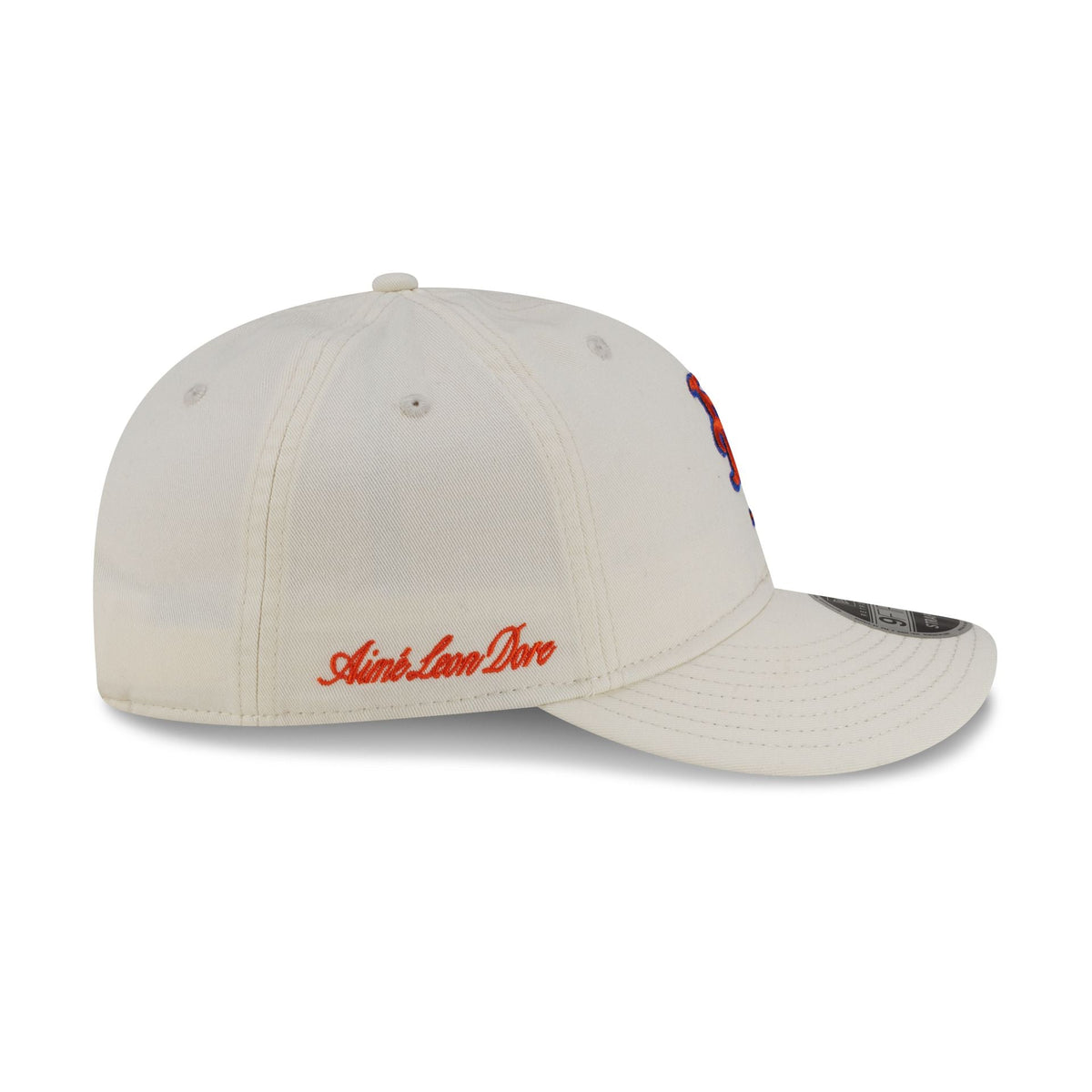 Aimé Leon Dore New York Mets Chrome White Retro Crown 9FIFTY Strapback Hat
