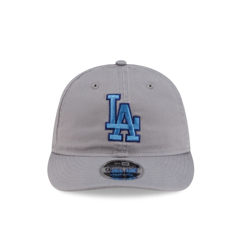 Aimé Leon Dore Los Angeles Dodgers Gray Retro Crown 9FIFTY Strapback Hat
