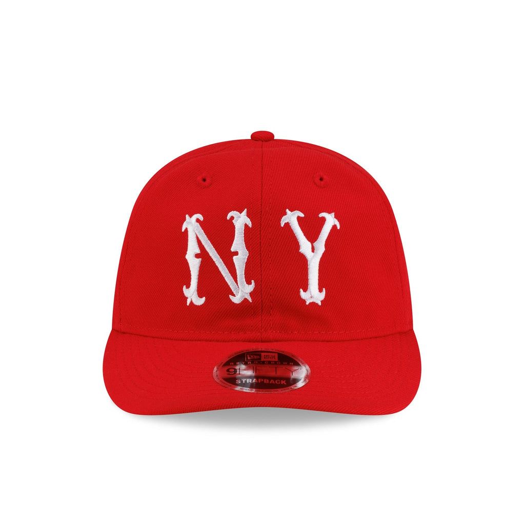 Aimé Leon Dore New York Highlanders Front Door Red Retro Crown 9FIFTY Strapback Hat