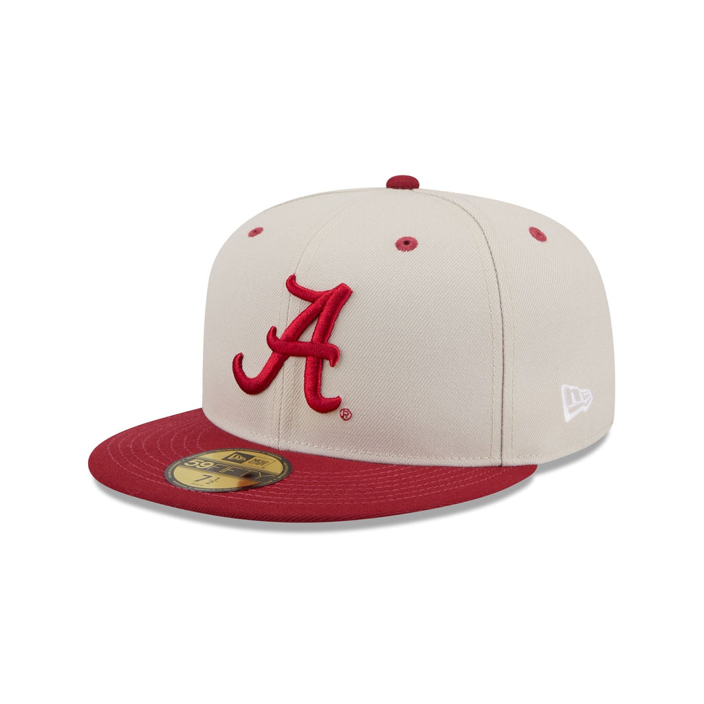 Alabama Crimson Tide Collegiate Two-Tone Chrome 59FIFTY Fitted Hat