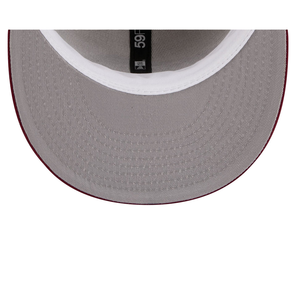 Arkansas Razorbacks Collegiate Two-Tone Chrome 59FIFTY Fitted Hat