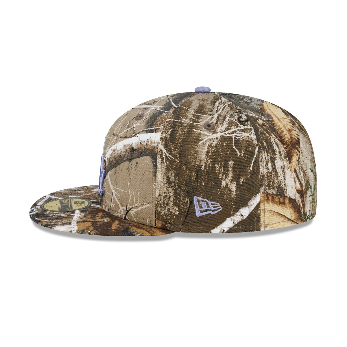 Los Angeles Dodgers Realtree Pastel 59FIFTY Fitted Hat