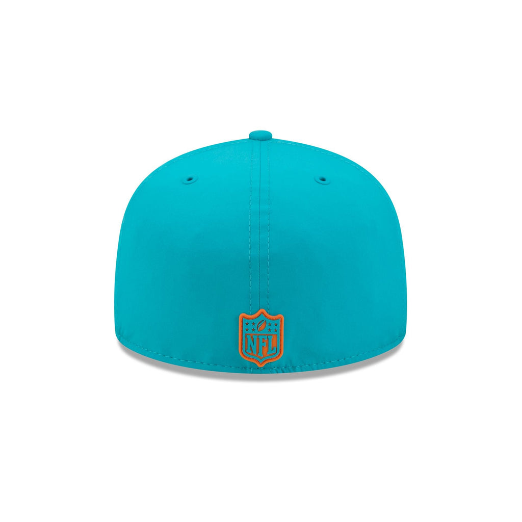 Miami Dolphins 2026 Sideline 59FIFTY Fitted Hat