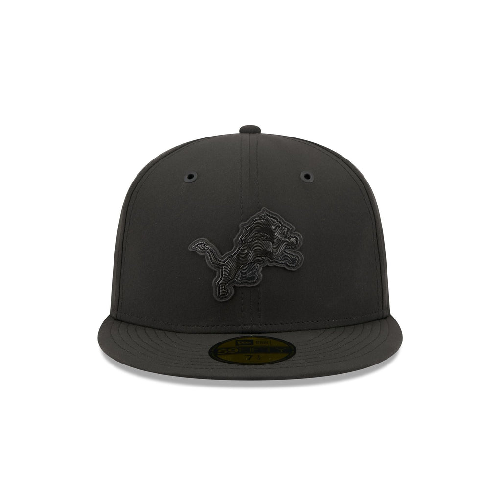 Detroit Lions 2026 Sideline Black 59FIFTY Fitted Hat