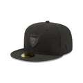Las Vegas Raiders 2026 Sideline Black 59FIFTY Fitted Hat