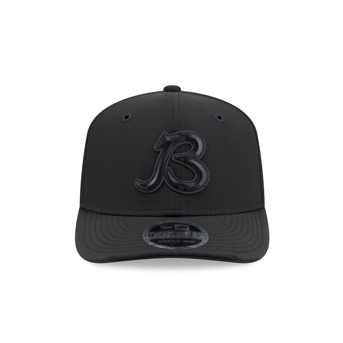 Chicago Bears 2026 Sideline Black 9SEVENTY Stretch-Snap Hat