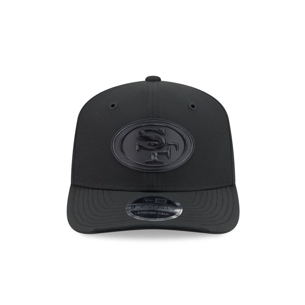 San Francisco 49ers 2026 Sideline Black 9SEVENTY Stretch-Snap Hat