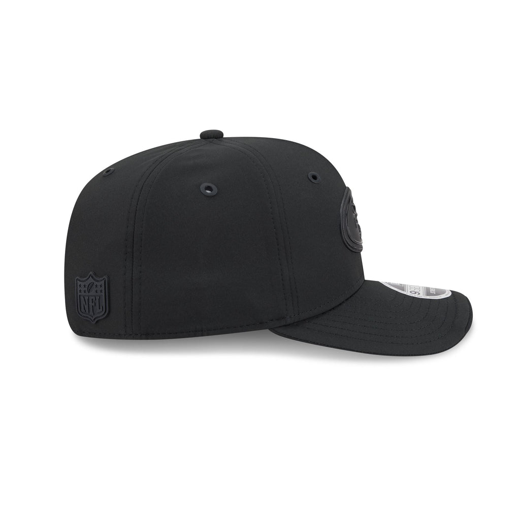 San Francisco 49ers 2026 Sideline Black 9SEVENTY Stretch-Snap Hat