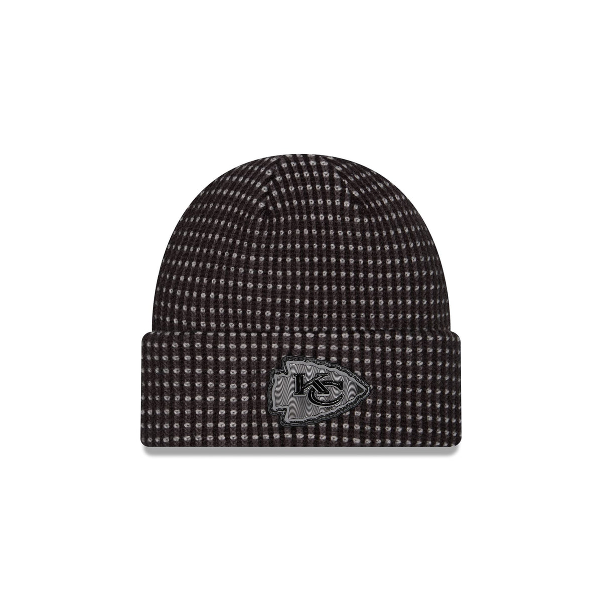 Kansas City Chiefs 2026 Sideline Cold Weather Black Cuff Knit Hat