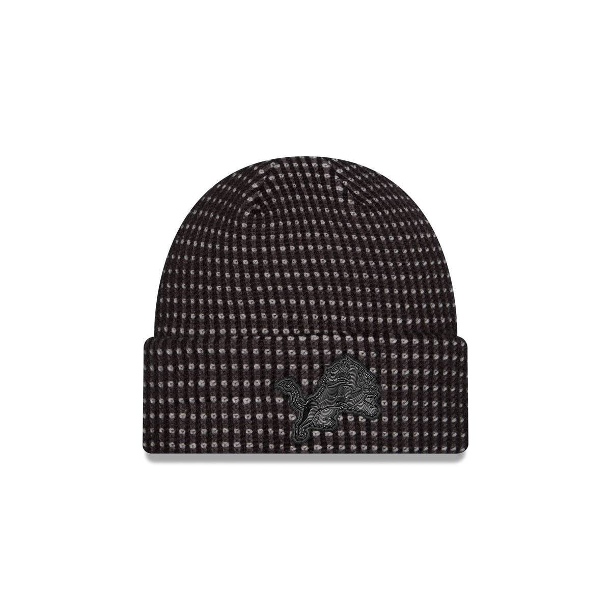 Detroit Lions 2026 Sideline Cold Weather Black Cuff Knit Hat