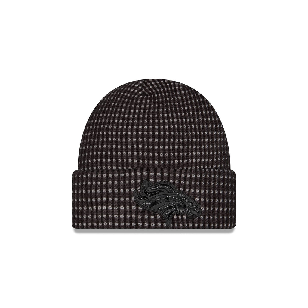 Denver Broncos 2026 Sideline Cold Weather Black Cuff Knit Hat